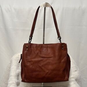 American Leather Co. Lenox Triple Entry Satchel